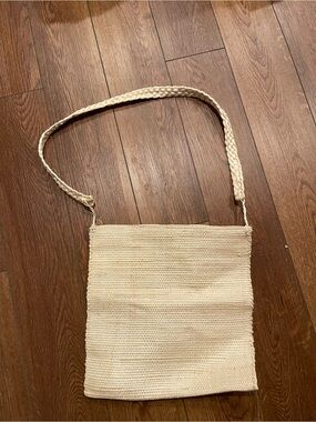 Amazing hand made bag from fiber bag